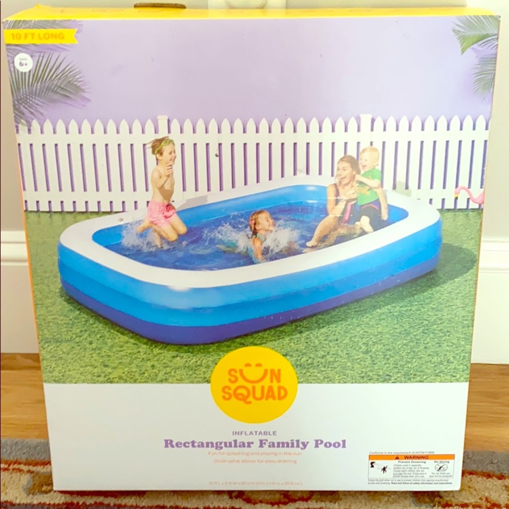 Rectangular Family Pool